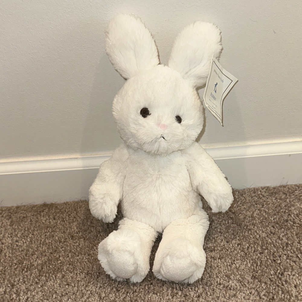 Pottery Barn Kids White Plush Bunny